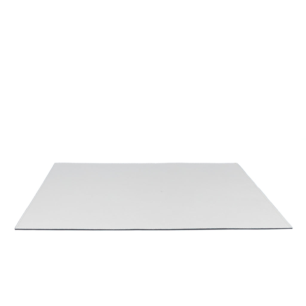 Jogo Americano Retangular ALUREA  Saffiano Off-White/Mel