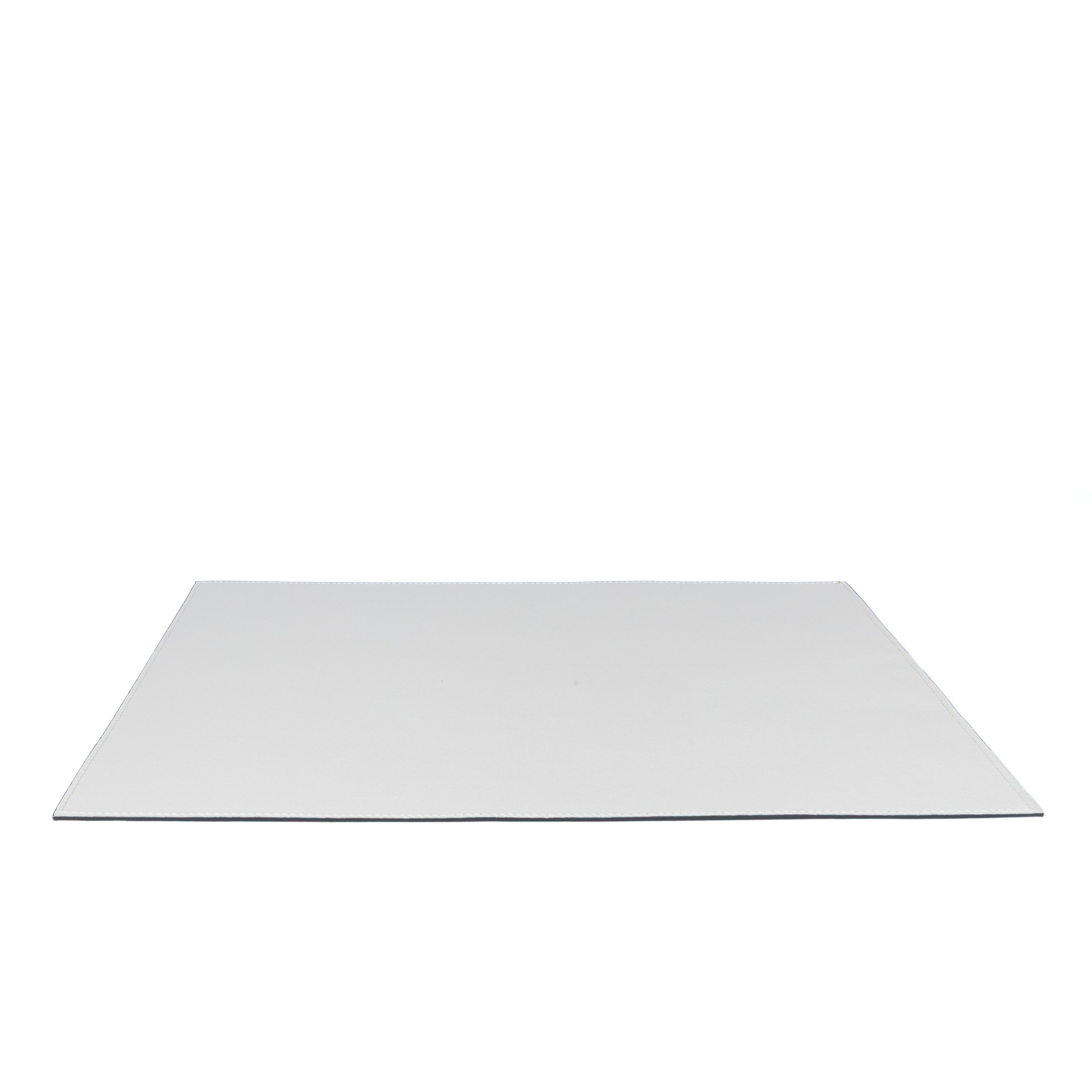 Jogo Americano Retangular ALUREA  Saffiano Off-White/Mel