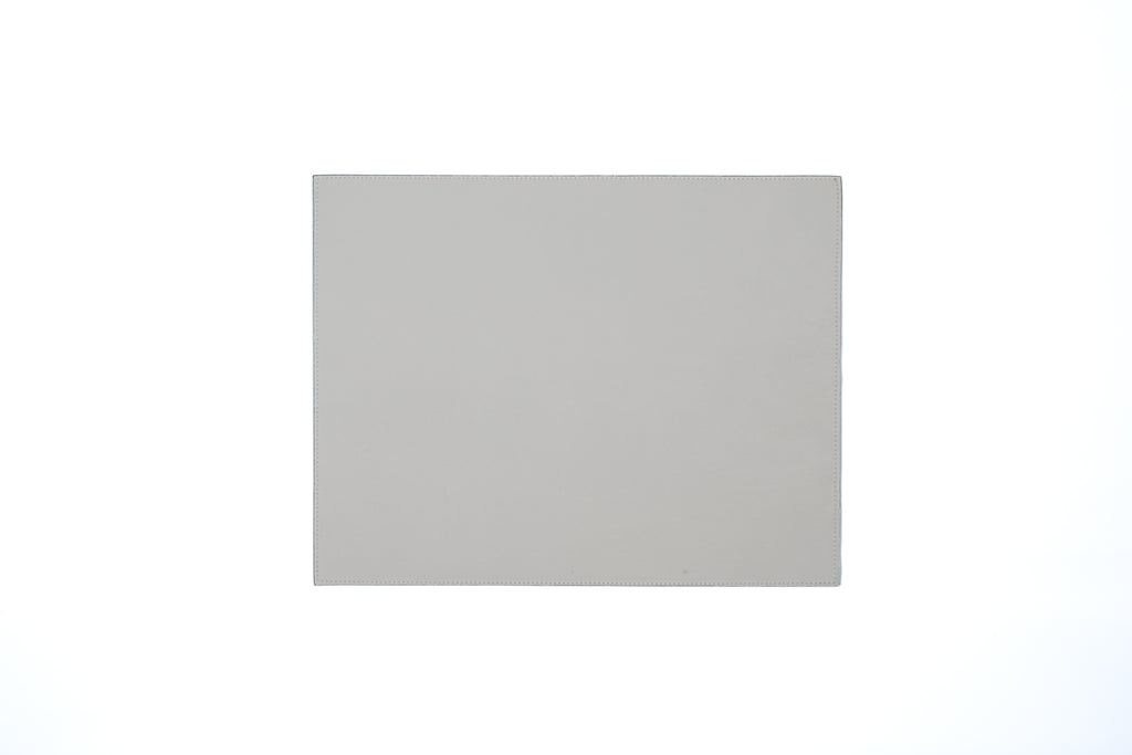 Jogo Americano Retangular ALUREA  Saffiano Off-White/Mel