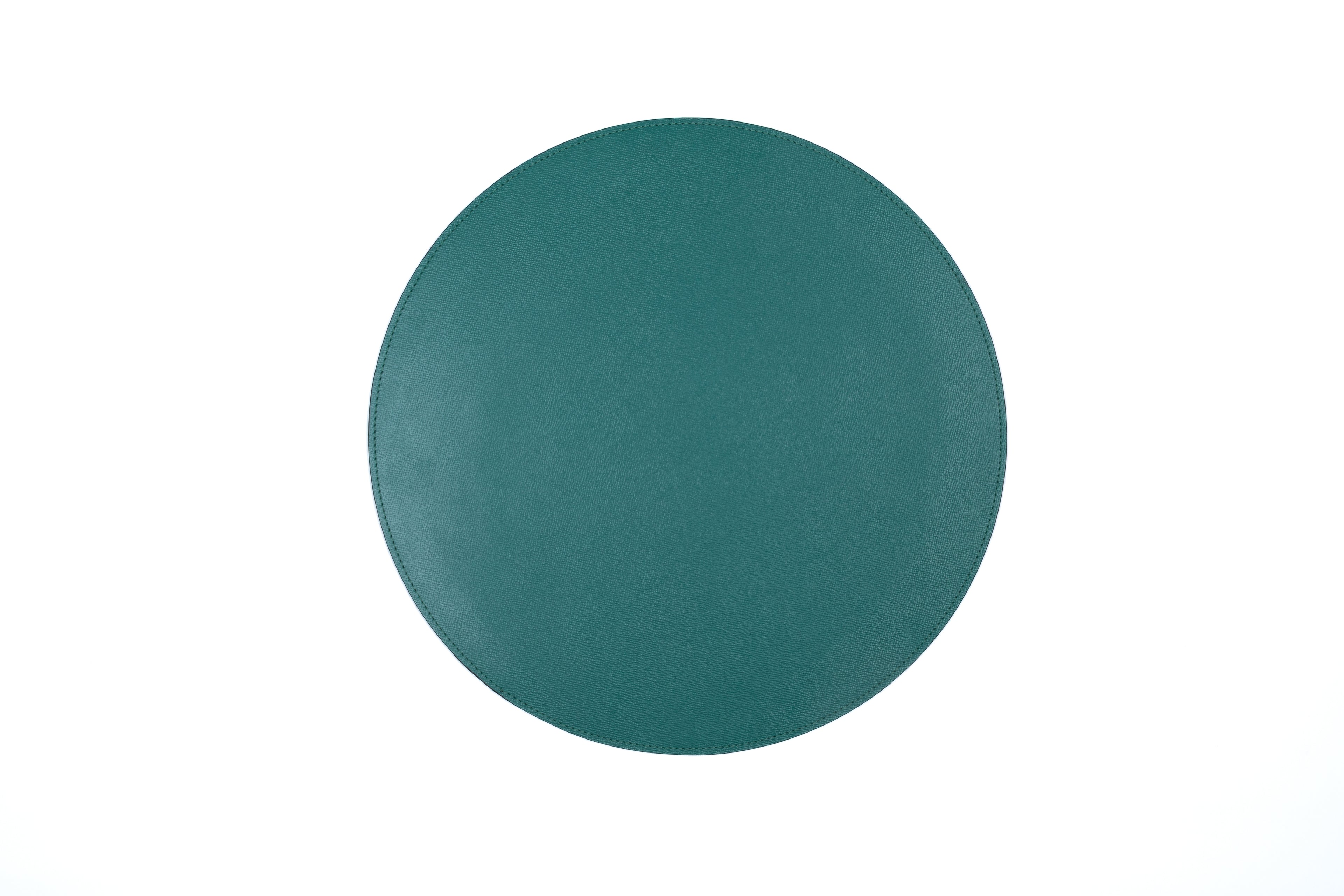 Jogo Americano Redondo ALUREA  Saffiano Topázio/Marinho